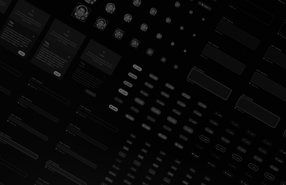 An example of a design system created in Figma for Momentum Design.