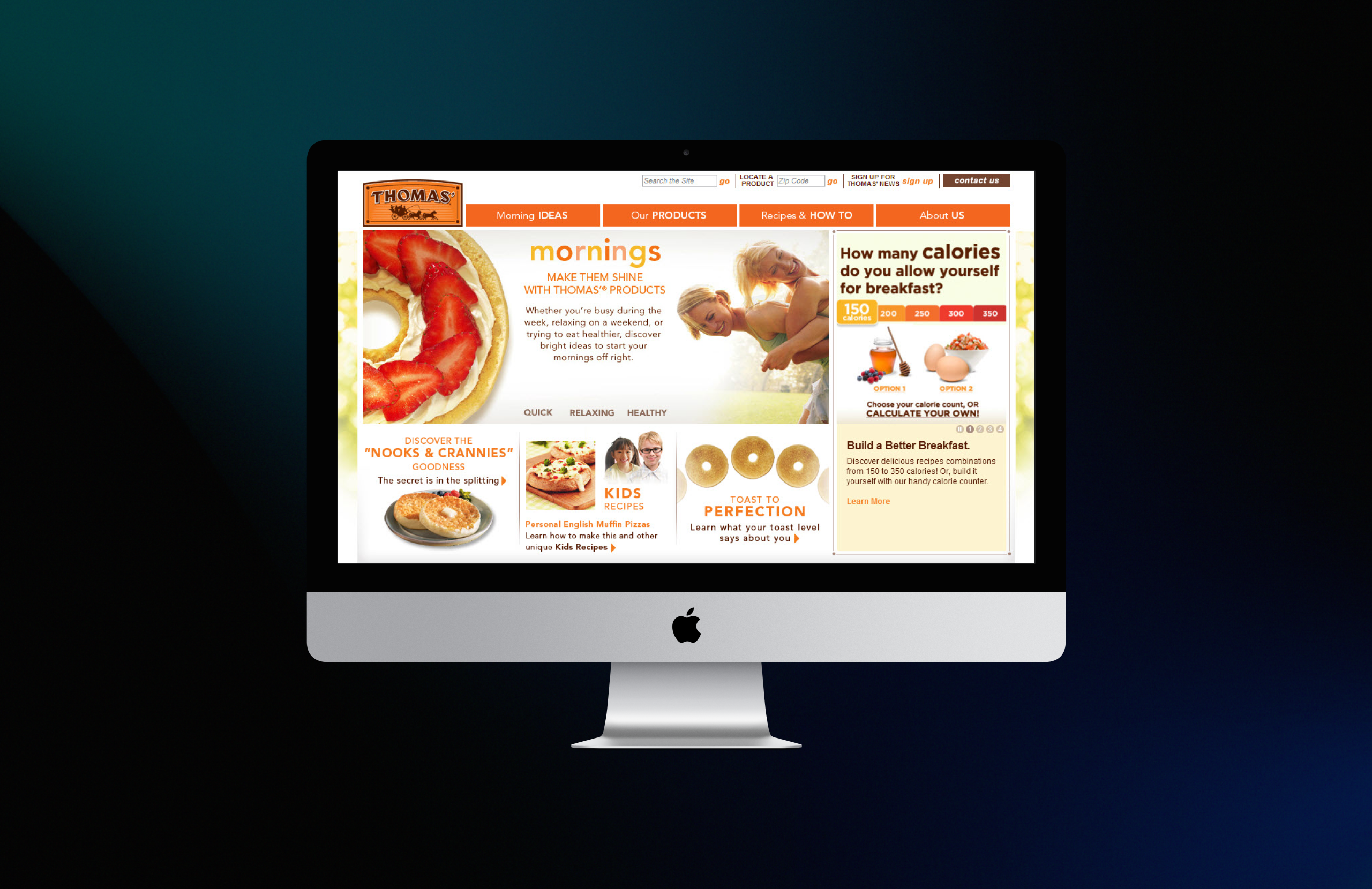 Thomas Bread home page.